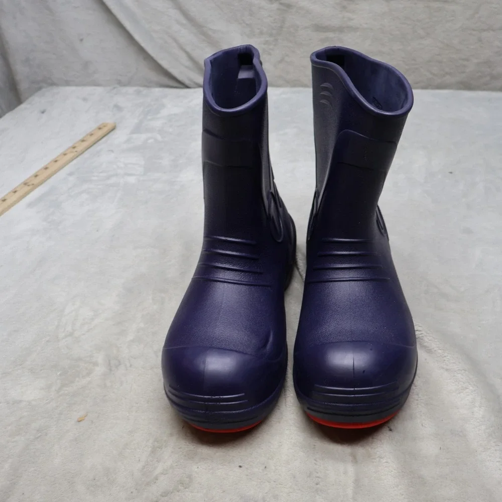 Tingley Flite Unisex M10 W12 Work Boots Blue Composite Toe Rubber Pull On 26256